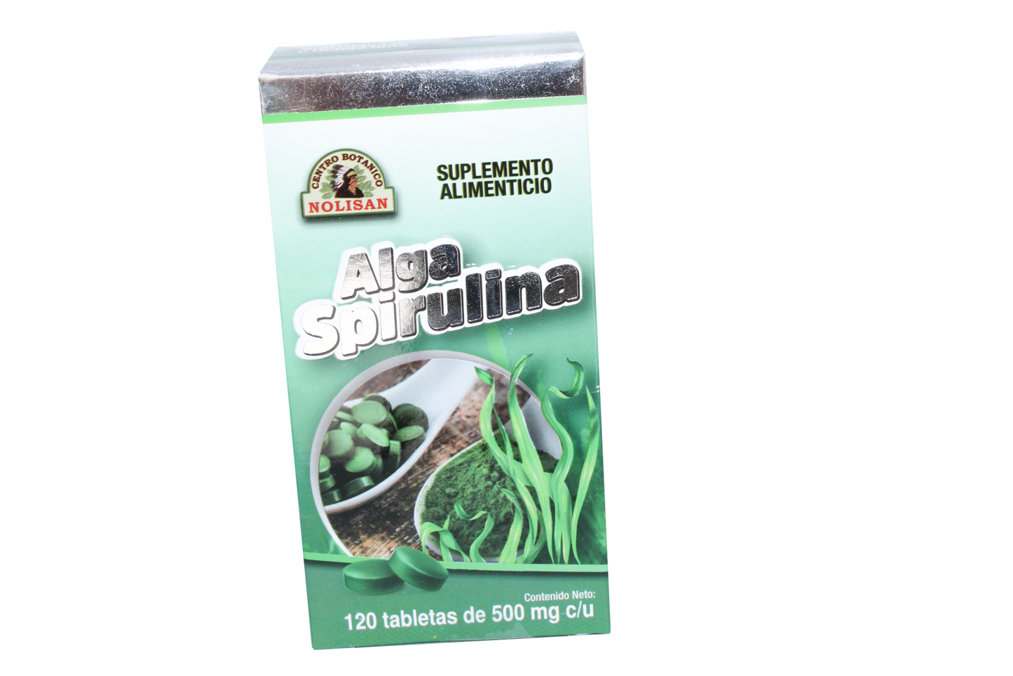 TAB ALGA SPIRULINA C/120 NOLISAN NatuZem