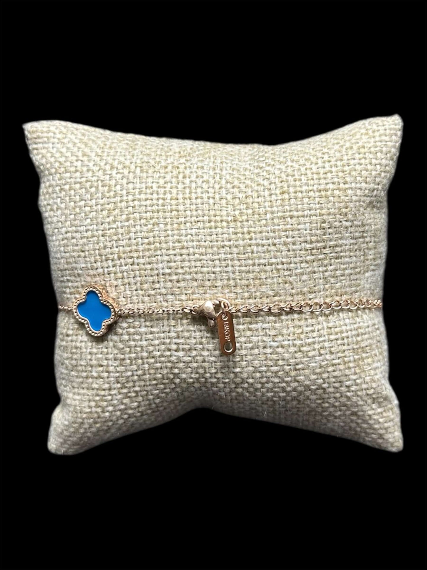 Pulsera VC Rosa Azul Acero Inoxidable All In Men Joyeria