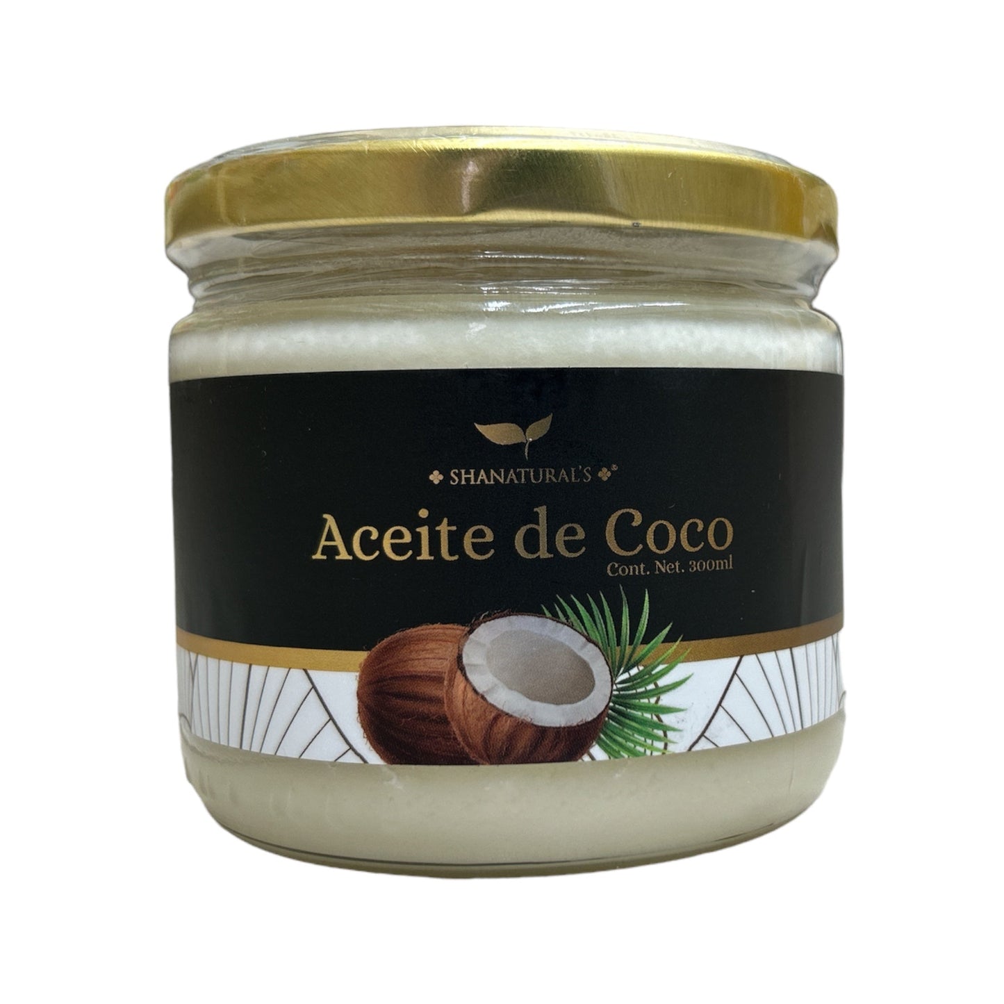 ACEITE DE COCO EXTRAVIRGEN C/300 ML SHANATURAL'S NatuZem