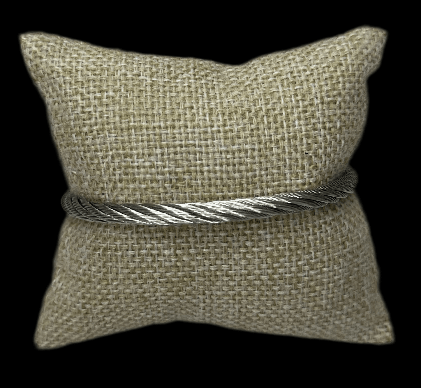 Pulsera Torzal Plata Ajustable All In Men Joyeria