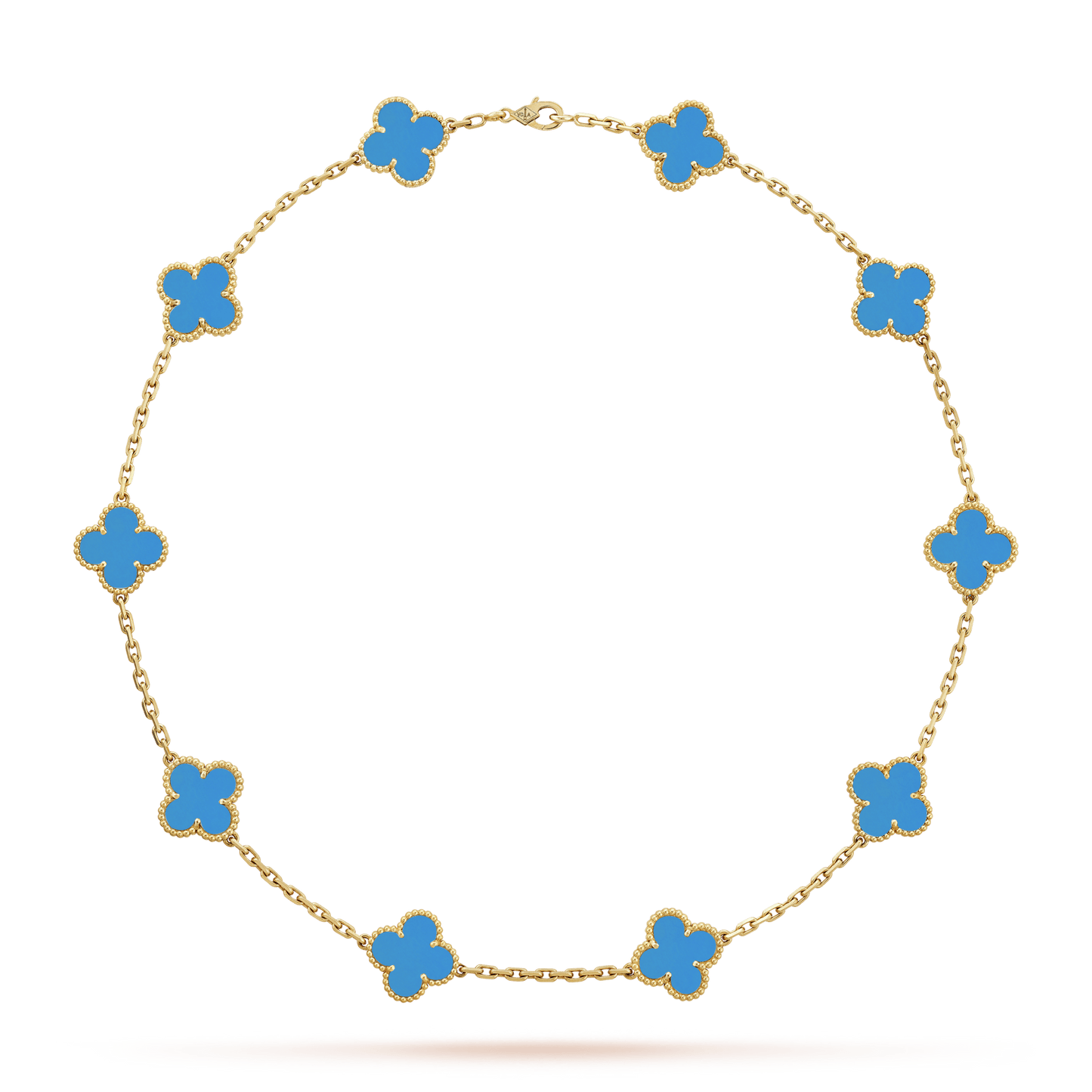 Collar Alhambra 10/20 motif Blue