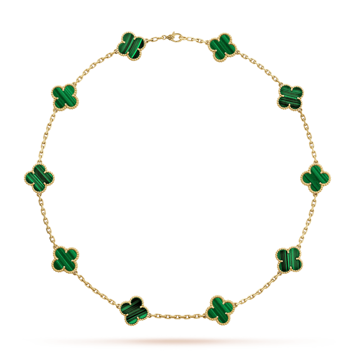 Collar Alhambra 10/20 motif Green
