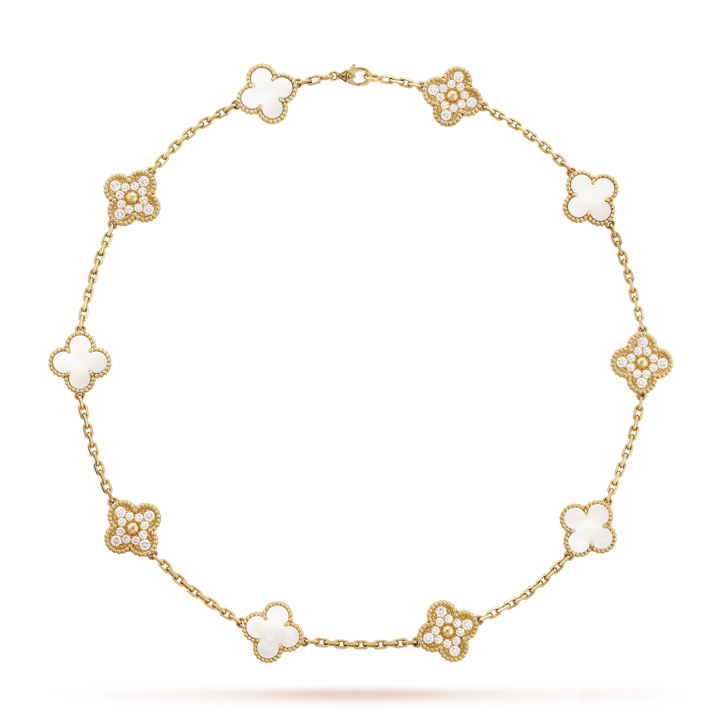 Collar Alhambra 10/20 motif Pearl