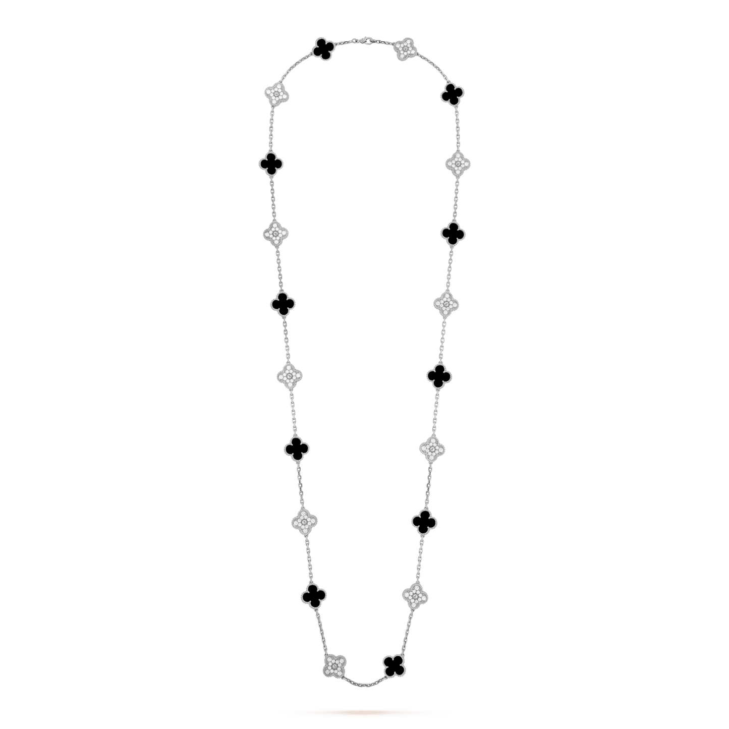 Collar Alhambra 10/20 motif Black