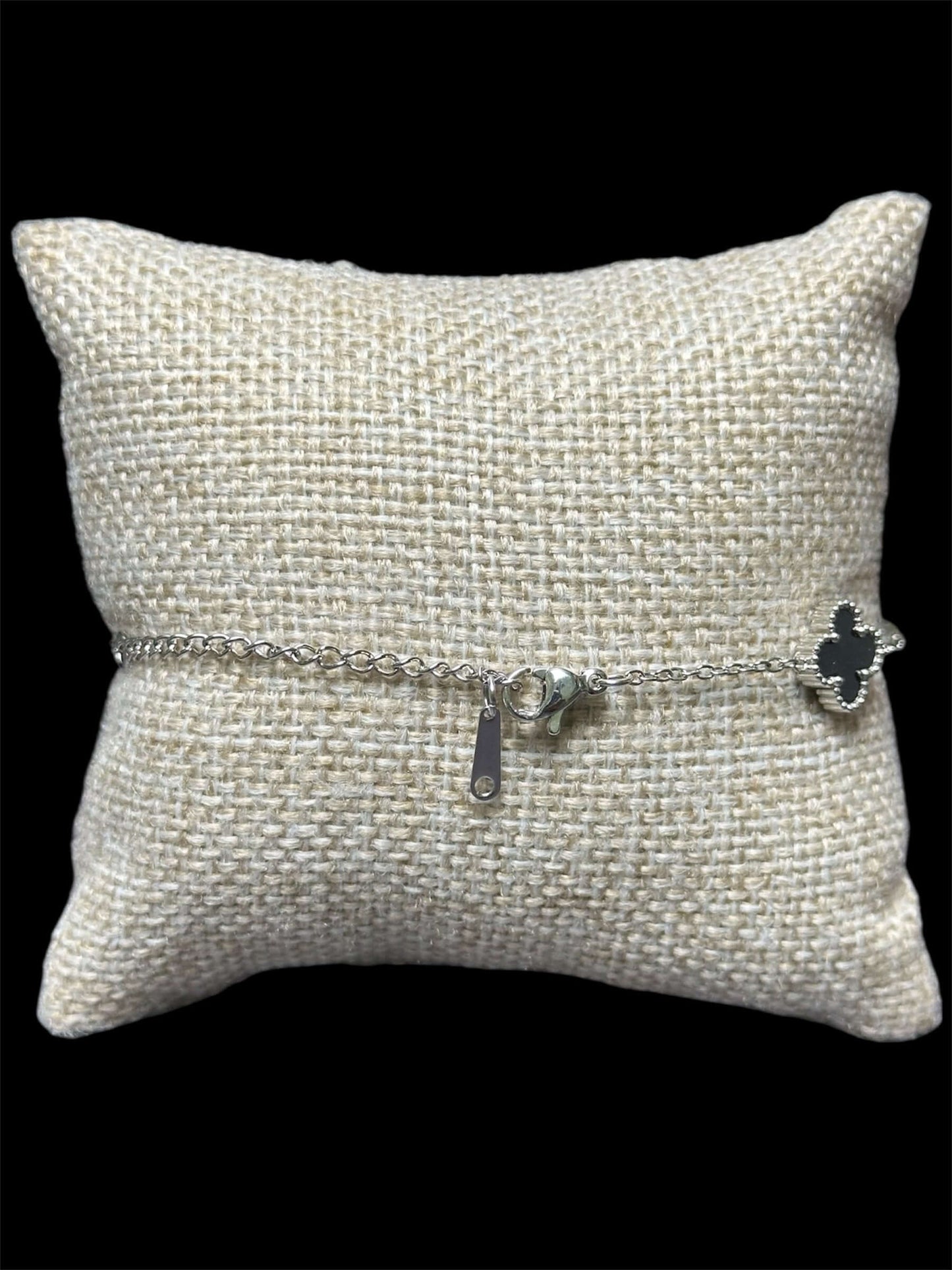 Pulsera VC Negra Plata 10 mm All In Men Joyeria