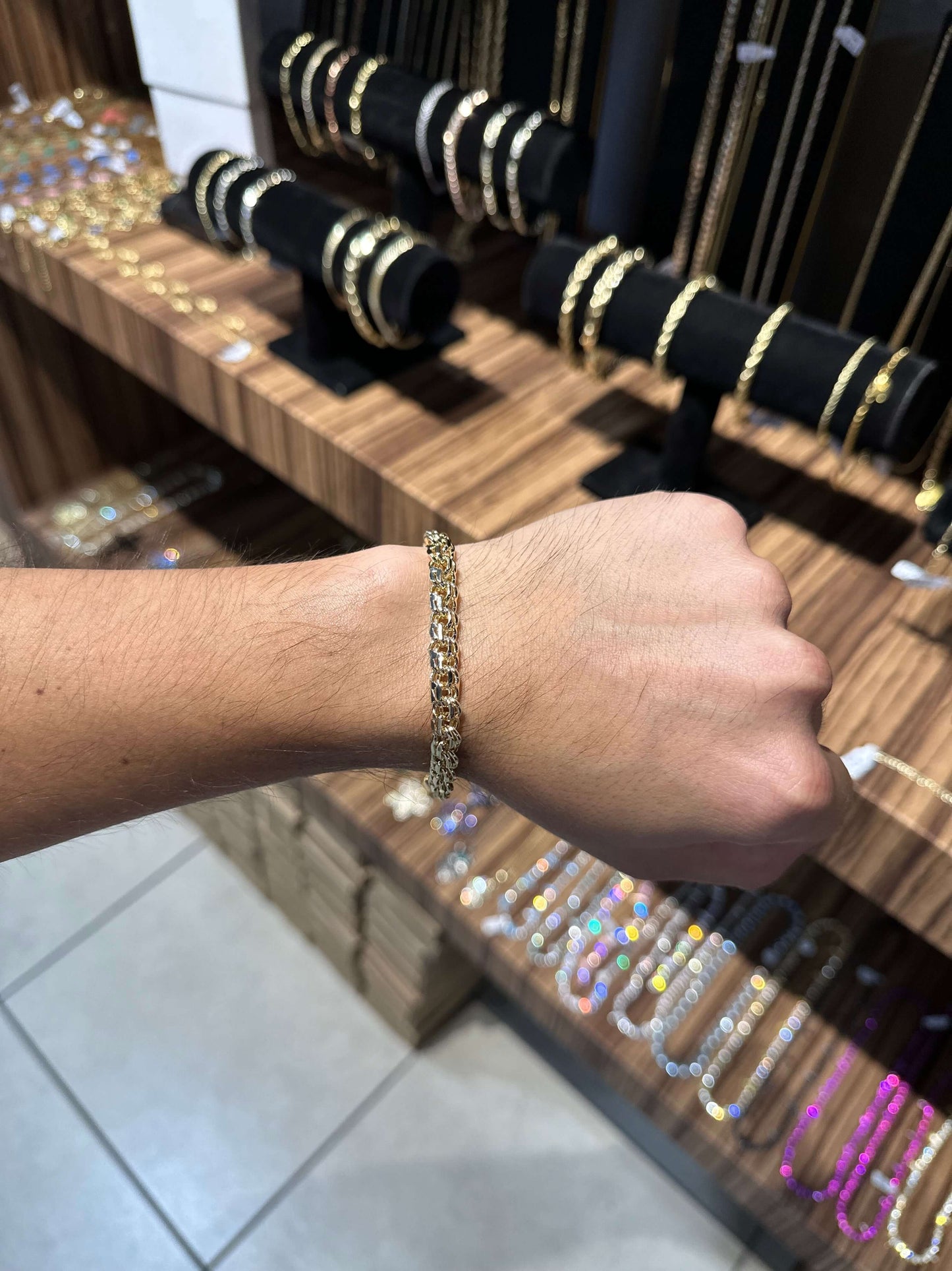 Pulsera Tejido Chino 7 mm All In Men Joyeria