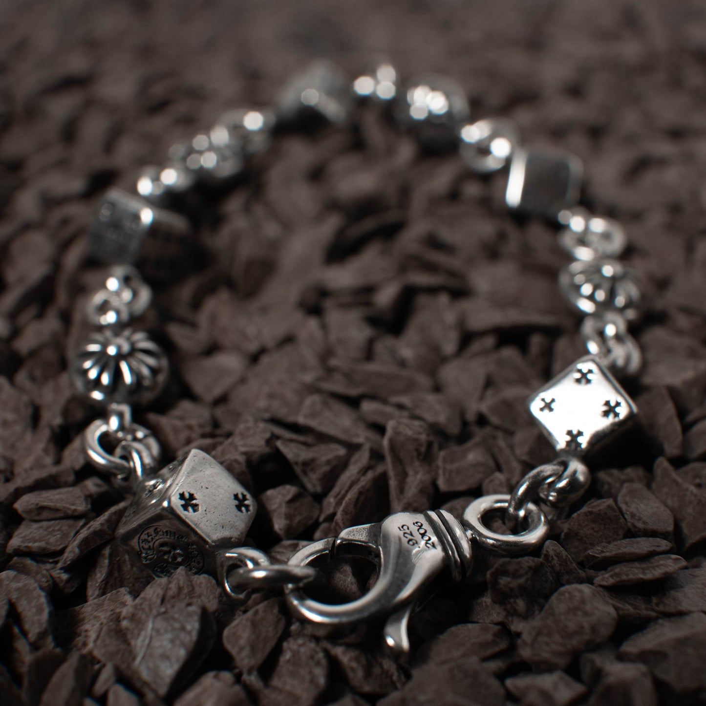 Brazalete Chrome Hearts Charms PALESSI