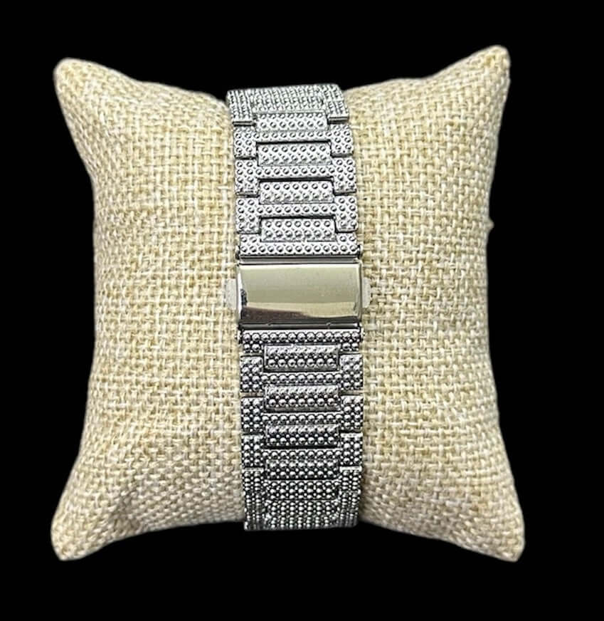 Reloj Clasico Zirconias Plata All In Men Joyeria