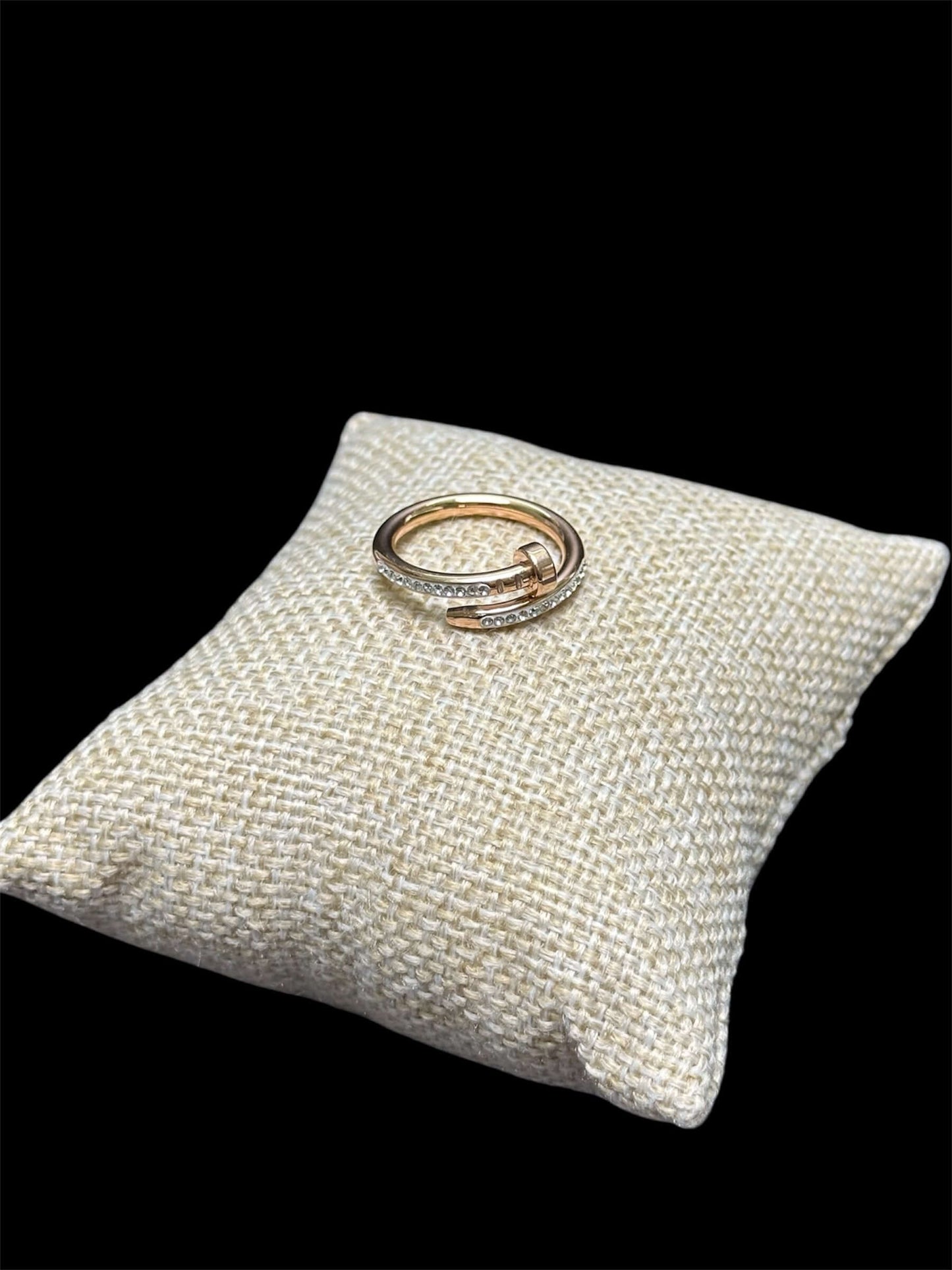 Anillo Crtr Tornillo Rosa All In Men Joyeria