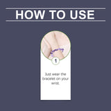 Decorative Bracelet Everyday Personality Fashion All-In-One Night Simple Portable Decorative Amethyst Bracelet