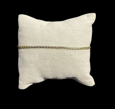 Pulsera Lisa 2 mm Oro Laminado 18 K All In Men Joyeria