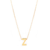 26 letter pendant necklace collarbone chain