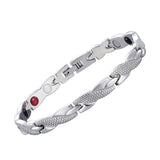 Men's 7mm dragon pattern bracelet