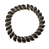 Retro high-end oil-dropping leaf necklace European style light luxury and atmospheric necklace