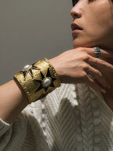 French retro personality fashion medieval brand series Starfish retro bracelet