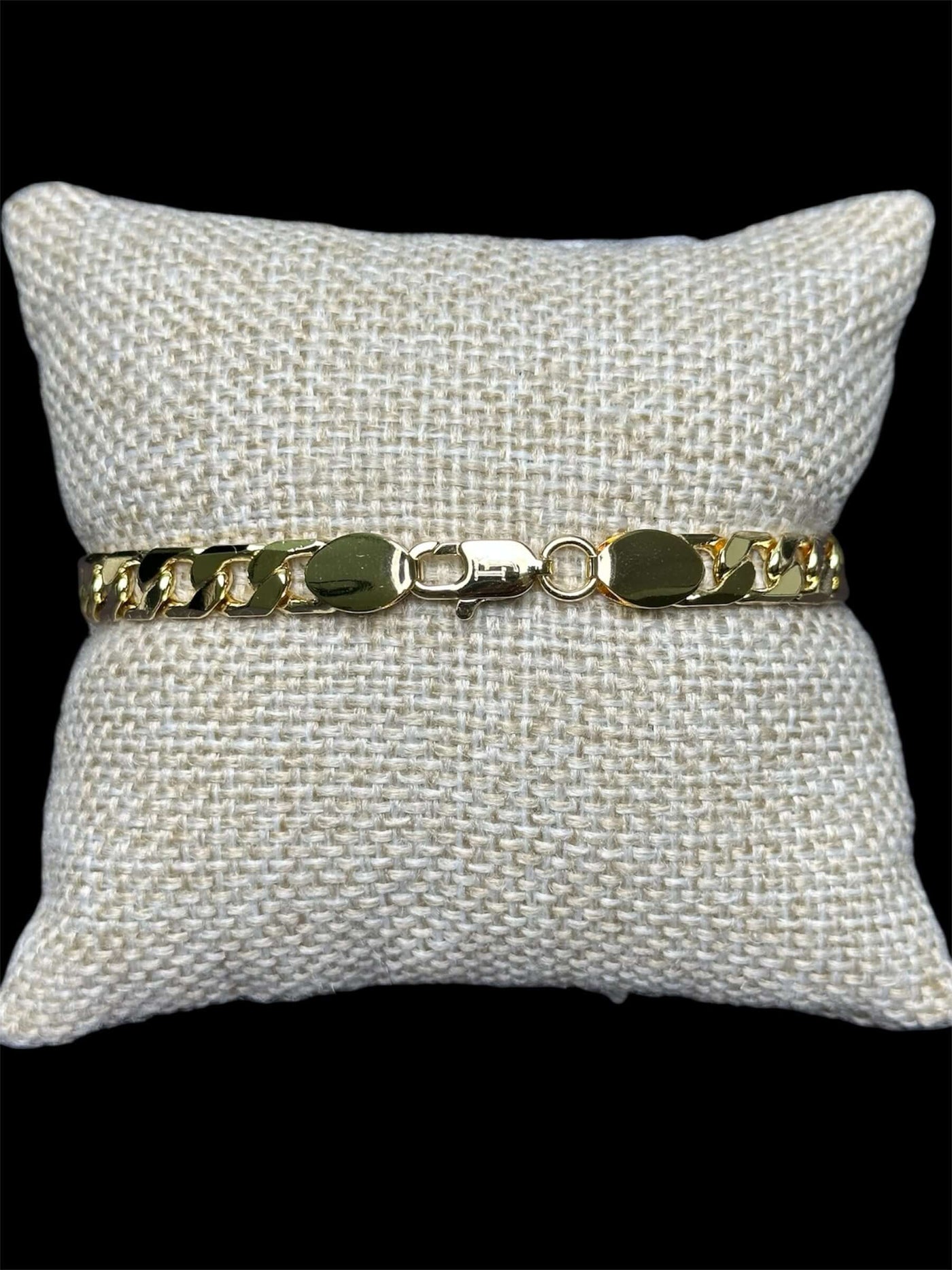 Esclava Oro Laminado 18 K All In Men Joyeria