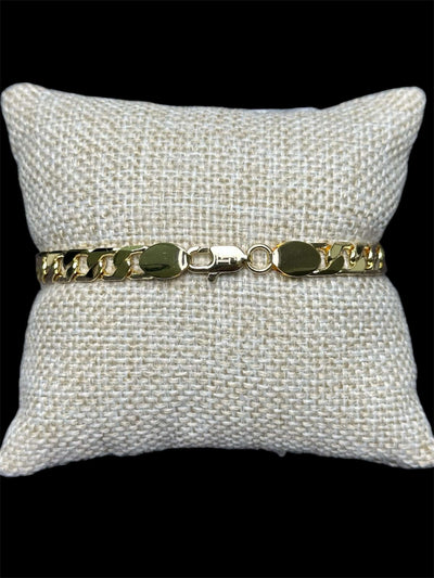 Esclava Oro Laminado 18 K All In Men Joyeria