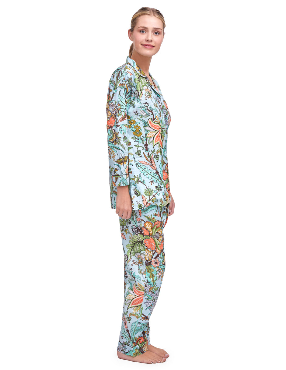 PIJAMA MARIGOLD  MENTA 2PZ 100% COTTON Mónica Watanabe