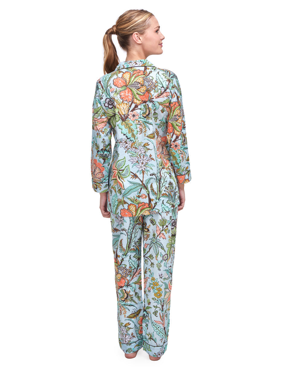 PIJAMA MARIGOLD  MENTA 2PZ 100% COTTON Mónica Watanabe