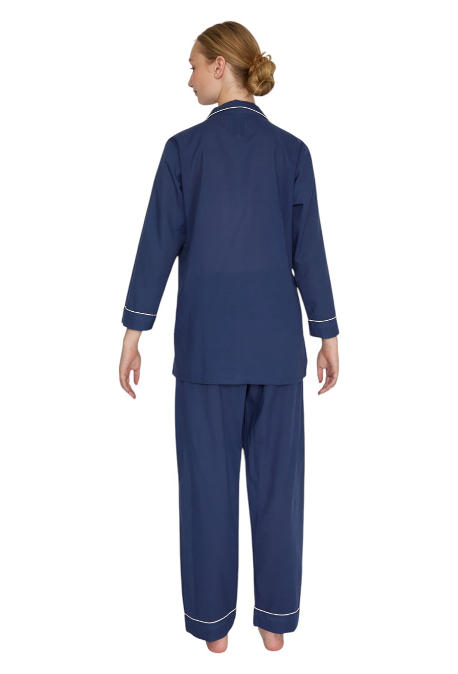 PIJAMA CLASSIC NAVY Mónica Watanabe