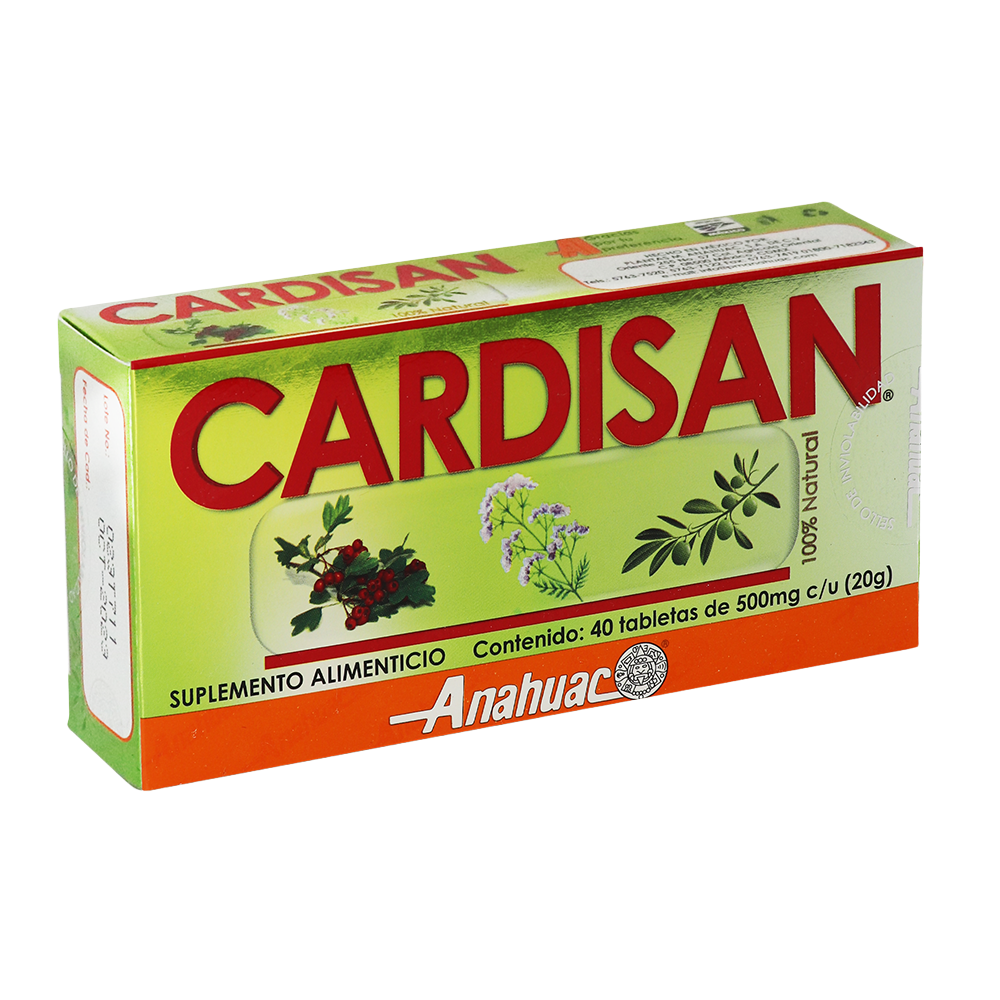 TAB CARDISAN C/40 ANAHUAC NatuZem