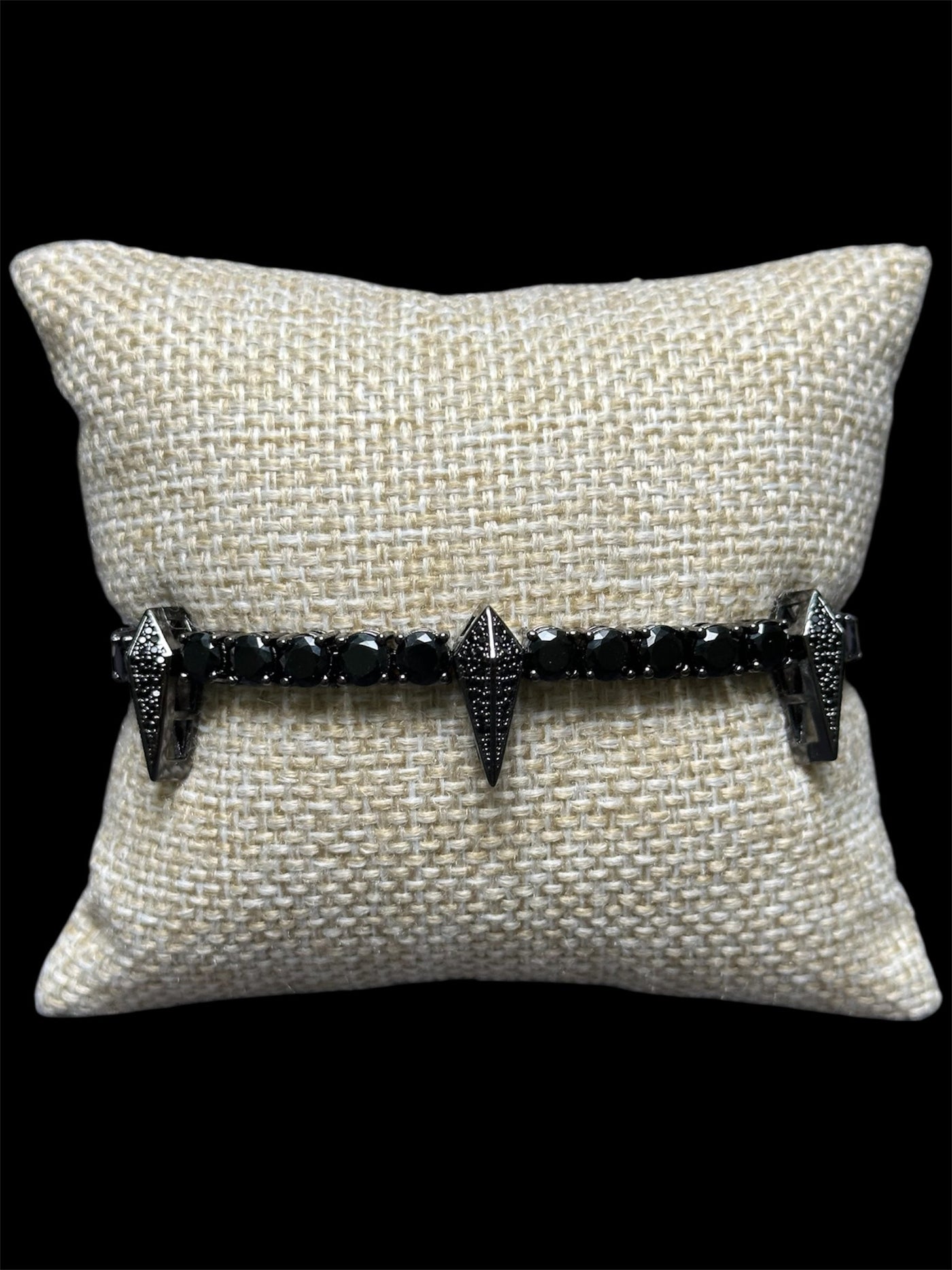 Pulsera Black Panther Negra All In Men Joyeria