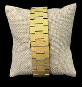 Reloj Zirconias Pesado Dorado All In Men Joyeria