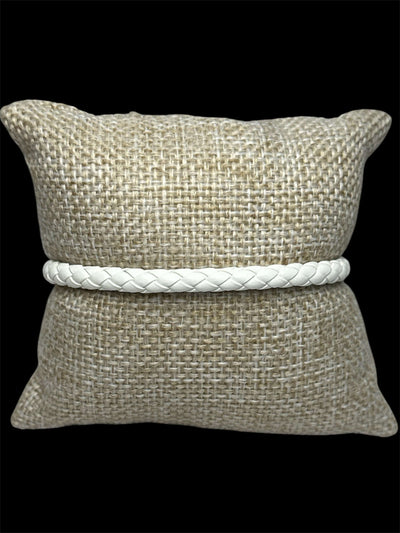 Pulsera Blanca Cuero All In Men Joyeria