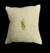 Dije San Judas Dorado con Verde All In Men Joyeria