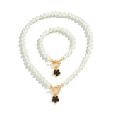 Five petal flower necklace, niche, light luxury design, high-end feeling, collarbone chain