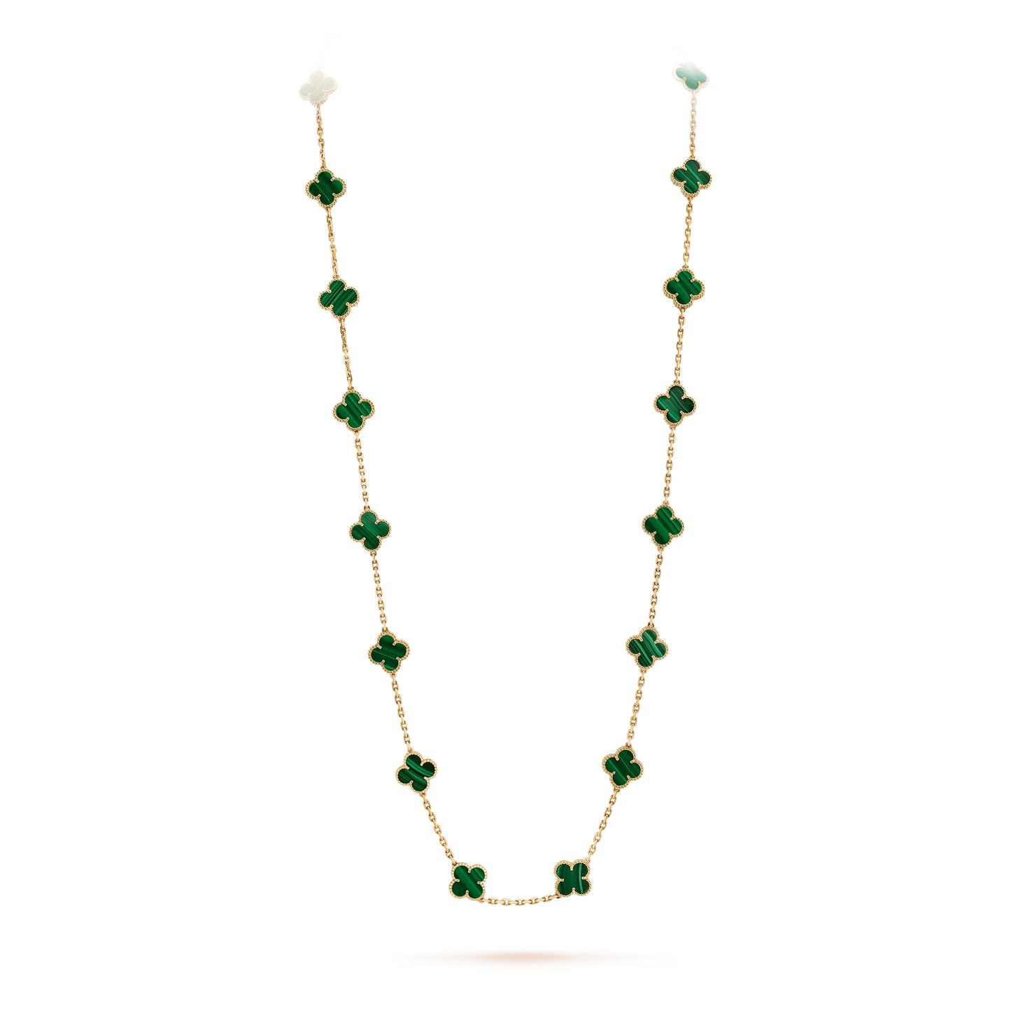Collar Alhambra 20 motif Malaquita