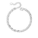 New Lucky Bracelet Niche Design Light Women Korean Crystal Bracelet Hand Decoration Women Bracelet Jewelry