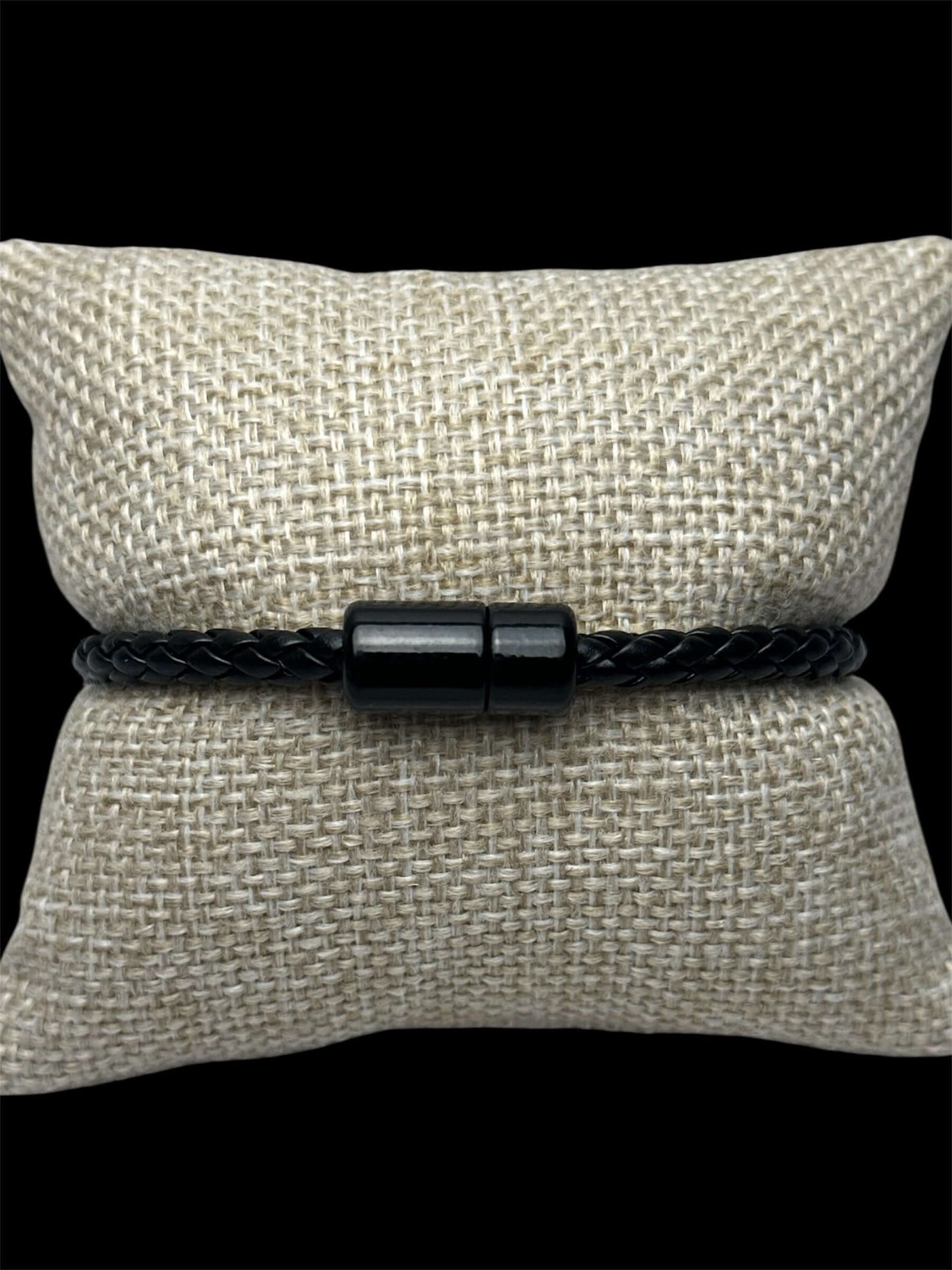 Pulsera Piedra Volcan Blanco All In Men Joyeria