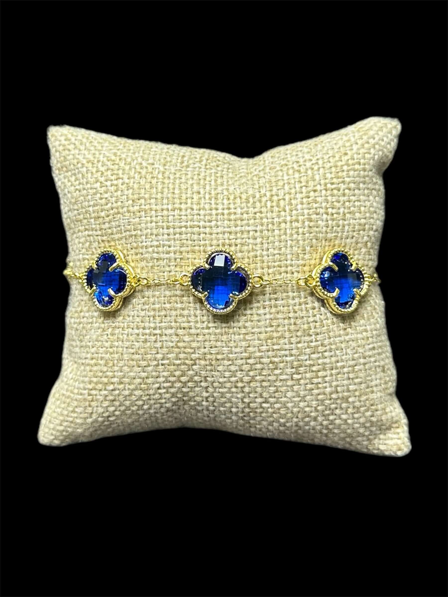 Pulsera VC Oro Laminado Azul All In Men Joyeria