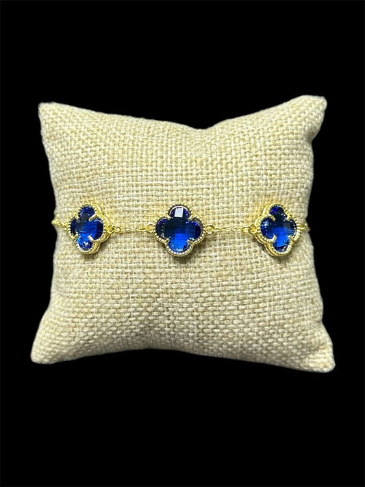 Pulsera VC Oro Laminado Azul All In Men Joyeria