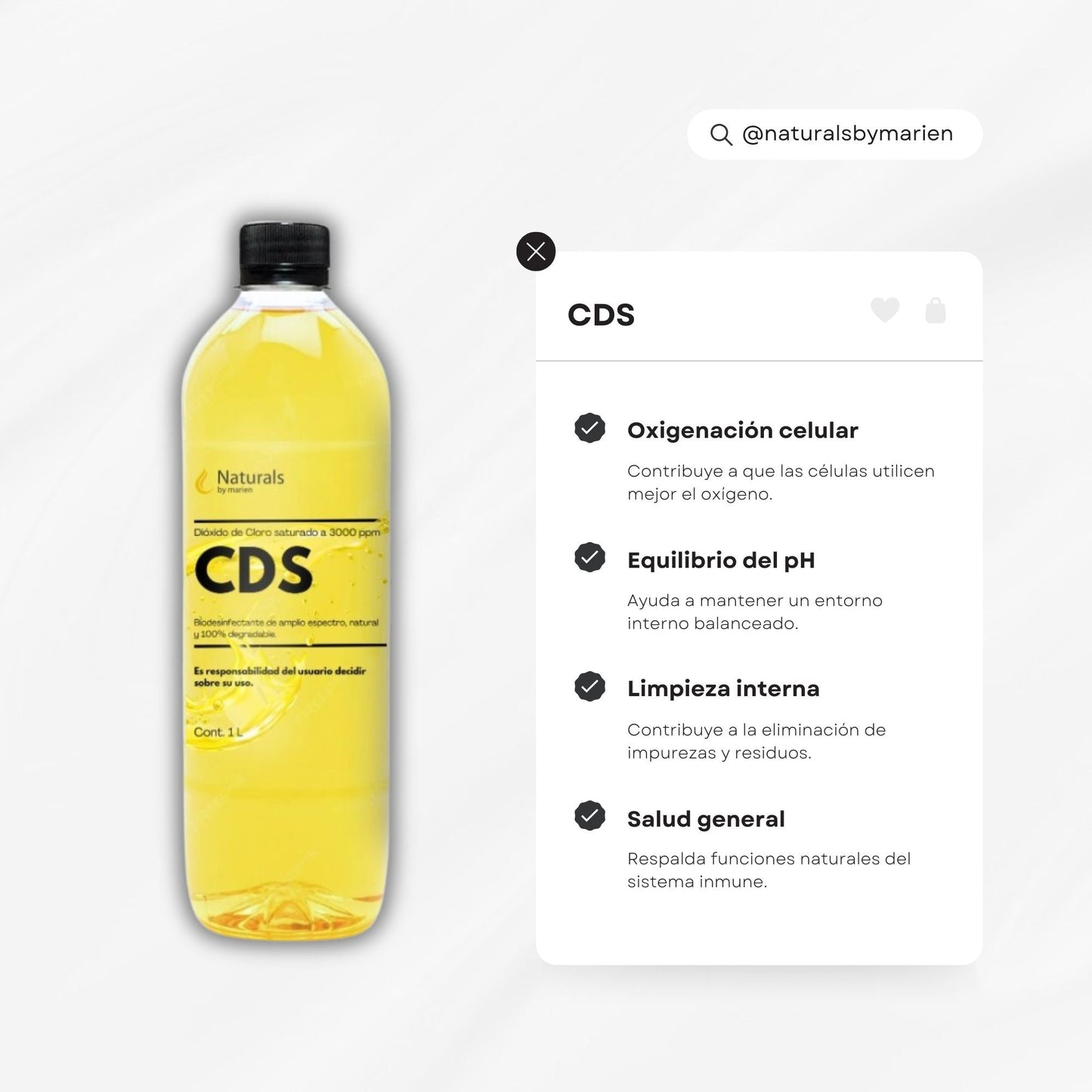 CDS a 3000ppm