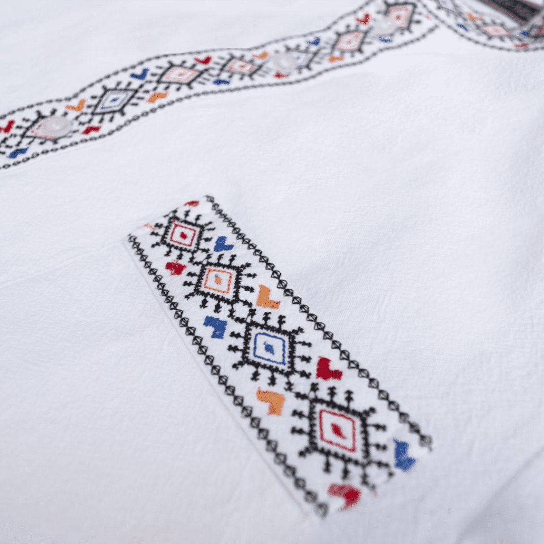 Camisa Guayabera Bordada  CL LeMaan Tienda de Moda Artesanal