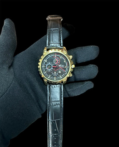 Reloj Soki Negro Piel All In Men Joyeria