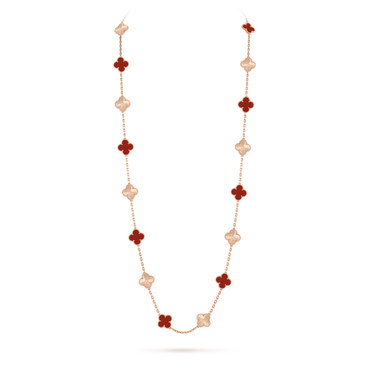Collar Alhambra 10/20 Motif Red