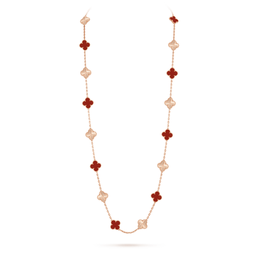 Collar Alhambra 10/20 Motif Red