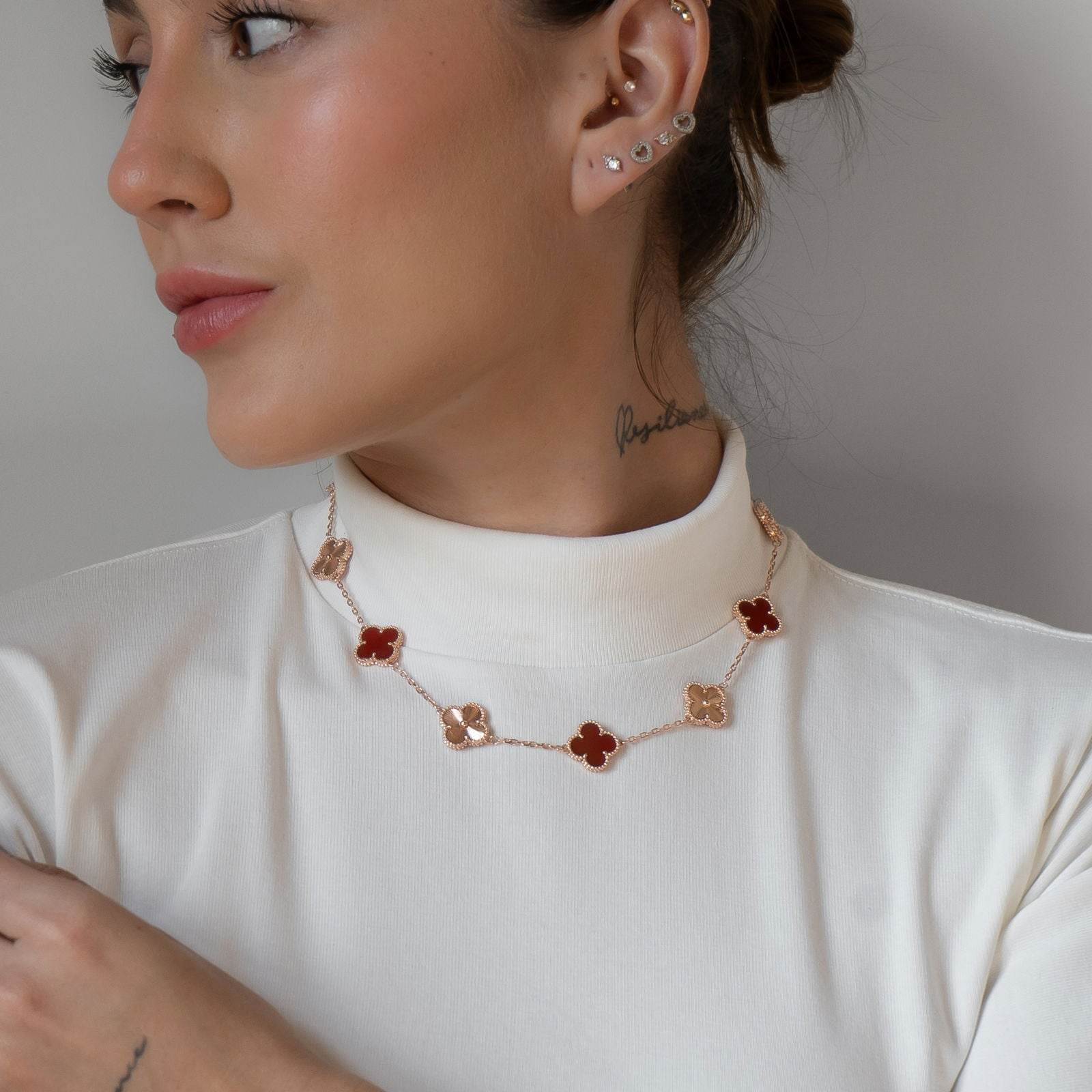 Collar Alhambra 10/20 Motif Red PALESSI