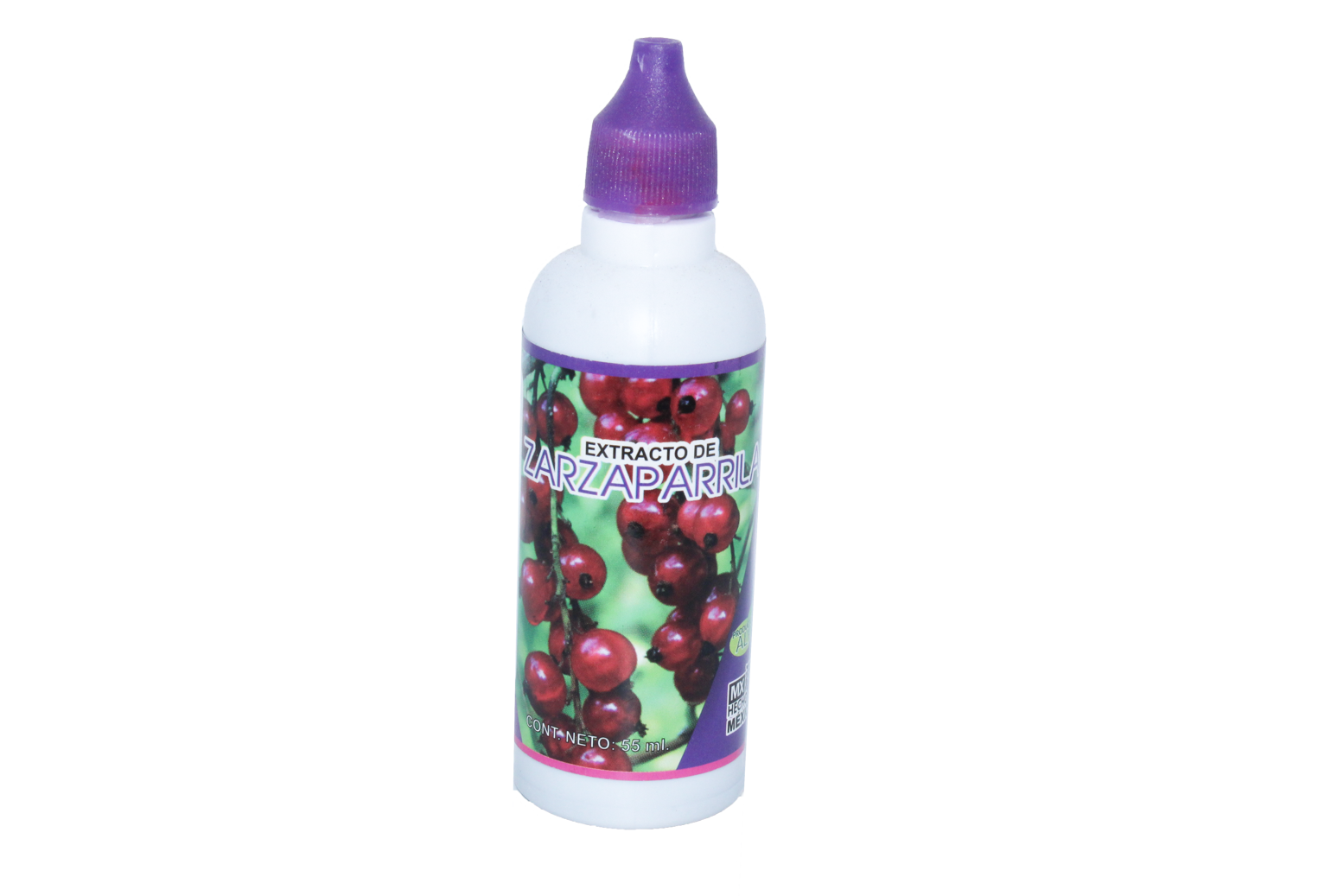EXTRACTO ZARZAPARILLA 55ML TAPA MORADA ALY NatuZem