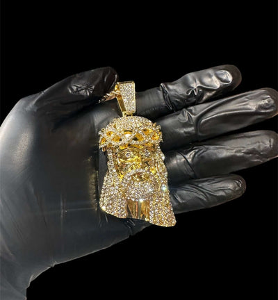 Cadena con Dije Rostro 9 cm All In Men Joyeria