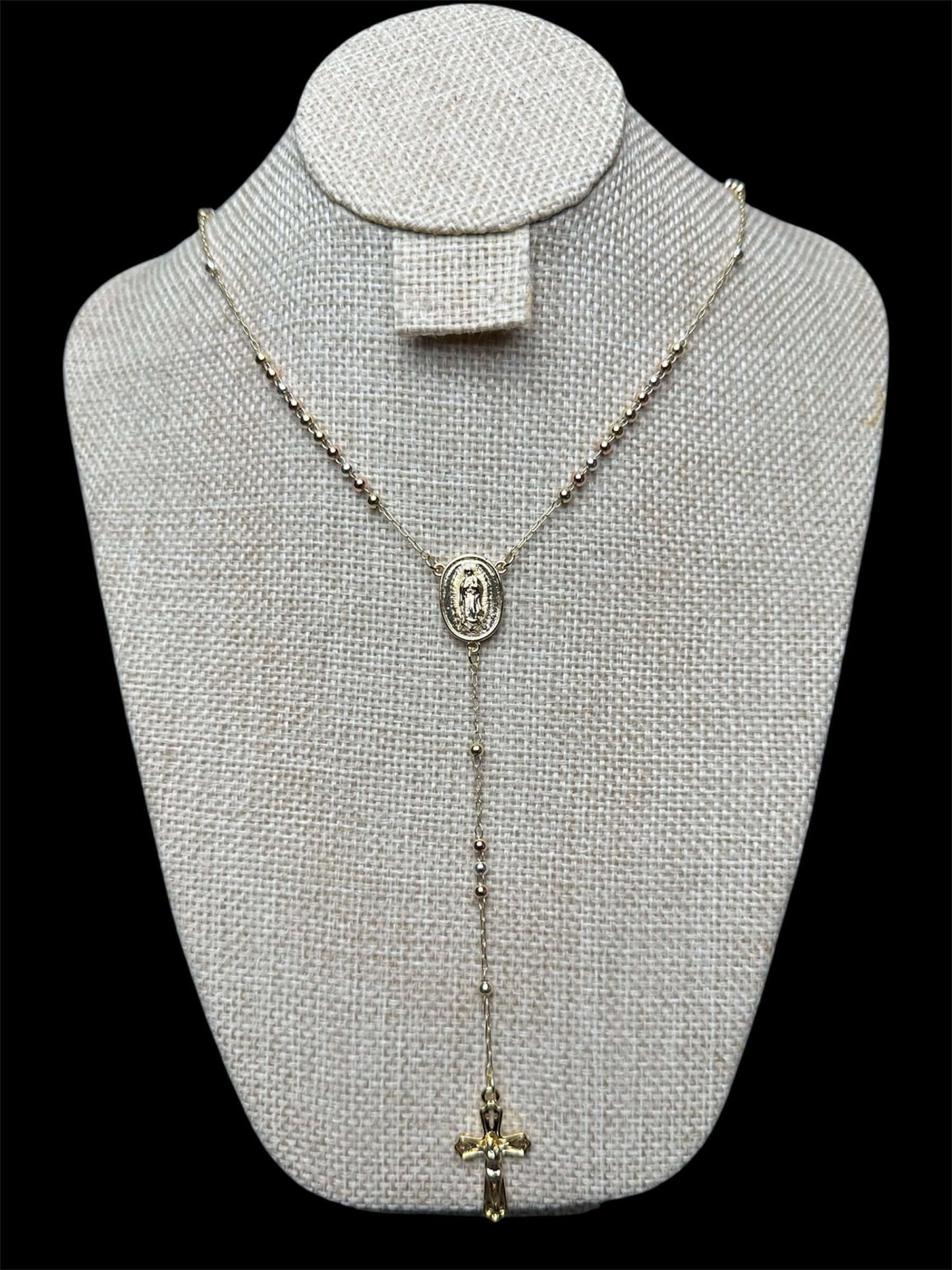 Rosario 2 mm Oro Laminado 18 K All In Men Joyeria