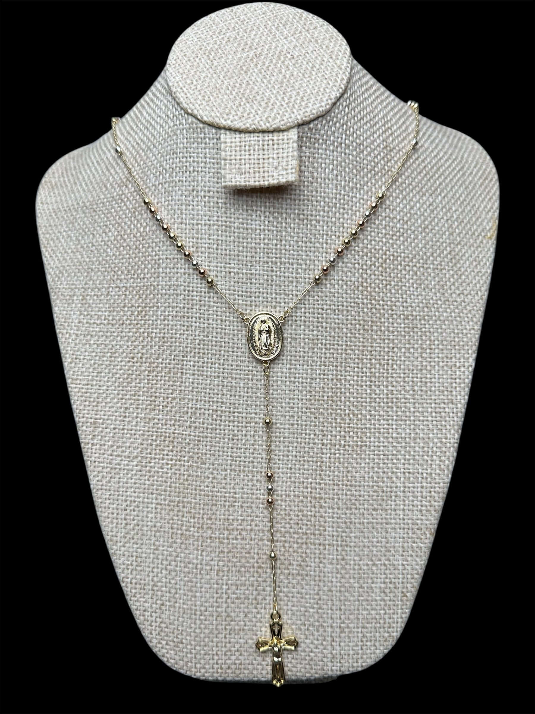 Rosario 2 mm Oro Laminado 18 K All In Men Joyeria