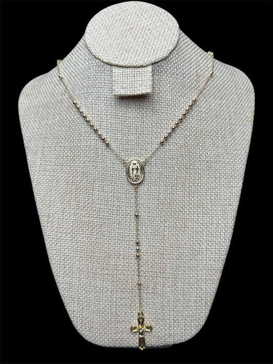 Rosario 2 mm Oro Laminado 18 K All In Men Joyeria