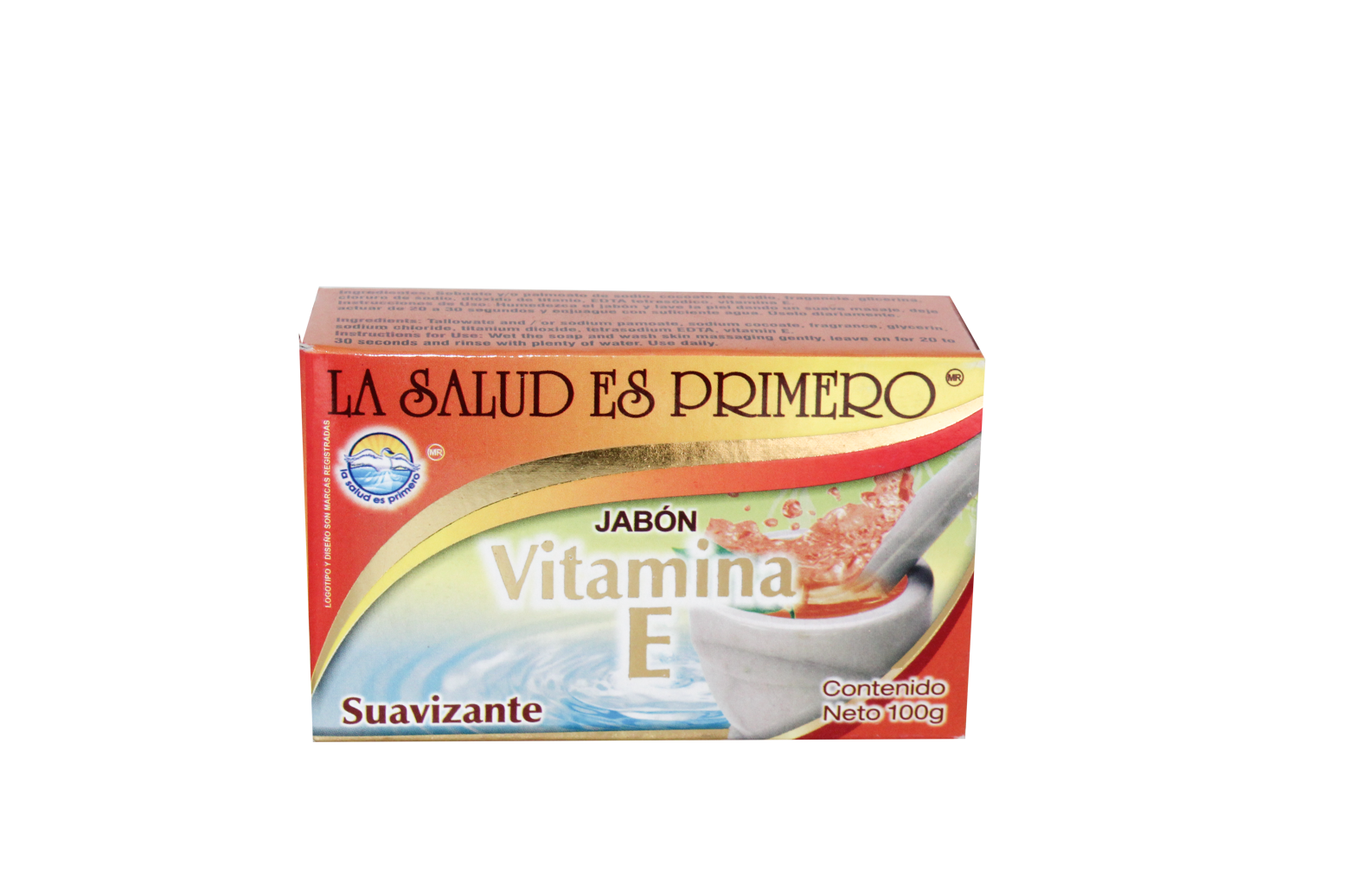 JABON VITAMINA E 100 GR LA SALUD ES PRIMERO NatuZem