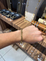 Pulsera Crtr 5 mm Dorada All In Men Joyeria