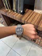 Reloj Crtr Full Iced Plata All In Men Joyeria