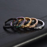 Diamond shaped niche jewelry for women, narrow cut food ring, rotatable ring